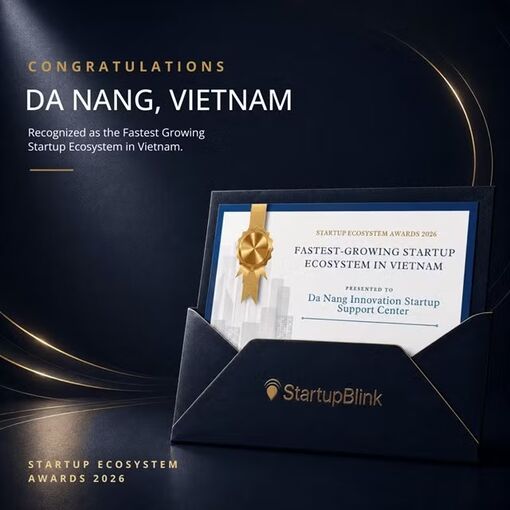 Da Nang honoured as Vietnam’s fastest-growing start-up ecosystem in 2026