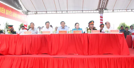 Đại Ngãi thực hành thực binh phòng thủ dân sự