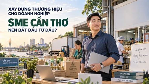 Xây dựng thương hiệu cho doanh nghiệp, SME Cần Thơ nên bắt đầu từ đâu?