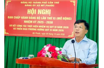 Xã Mỹ Phước tập trung hoàn thành các chỉ tiêu năm 2026
