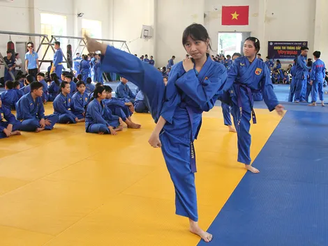 Cần Thơ tổ chức kỳ thi thăng cấp Trung đẳng Vovinam mở rộng ĐBSCL
