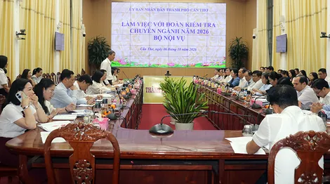 Bộ Nội vụ kiểm tra chuyên ngành công tác tổ chức bộ máy và quản lý biên chế tại TP Cần Thơ