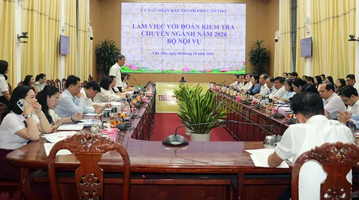 Bộ Nội vụ kiểm tra chuyên ngành công tác tổ chức bộ máy và quản lý biên chế tại TP Cần Thơ