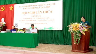 Hội nghị Ban Chấp hành Đảng bộ xã Liêu Tú
