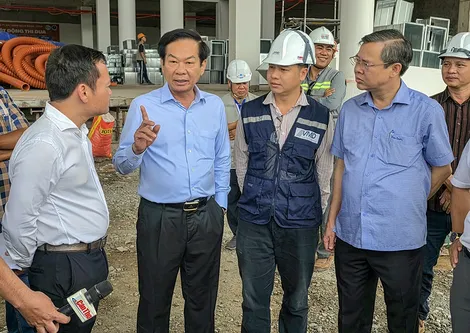 Sở Y tế TP Cần Thơ thông tin tiến độ dự án 
Bệnh viện Ung bướu TP Cần Thơ và các công tác cấp bách phục vụ bệnh nhân