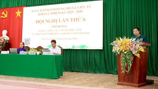 Hội nghị Ban Chấp hành Đảng bộ xã Liêu Tú