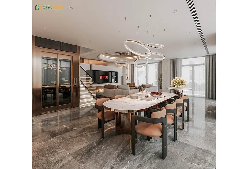 CTP Home chia sẻ những phương án thiết kế nội thất phòng bếp tối ưu công năng