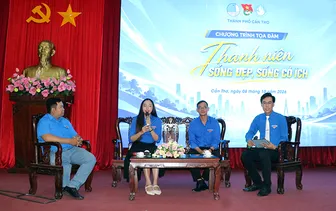 Hơn 200 bạn trẻ tham gia tọa đàm “Thanh niên sống đẹp, sống có ích”