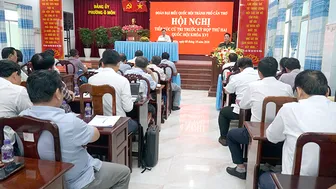 Cử tri các phường Ô Môn, Phước Thới và Thới Long kiến nghị giải quyết nhiều vấn đề cấp bách