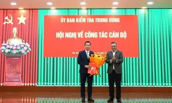 Ông Trần Văn Phúc giữ chức Phó Chủ nhiệm Ủy ban Kiểm tra Trung ương khóa XIV