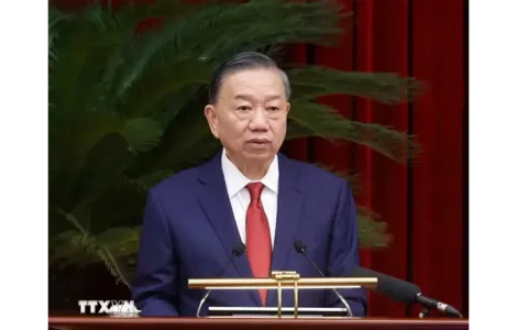 Toàn văn phát biểu của Tổng Bí thư, Chủ tịch nước Tô Lâm tại bế mạc Hội nghị lần thứ Tư Ban Chấp hành Trung ương Đảng khóa XIV