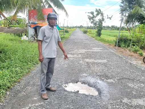Người dân xã Thạnh Thới An mong sớm nâng cấp huyện lộ 36