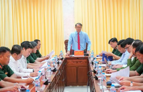 Triển khai kế hoạch tổ chức Lễ viếng, truy điệu và an táng 120 hài cốt liệt sĩ