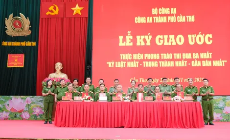 Kỷ luật nhất - Trung thành nhất - Gần dân nhất