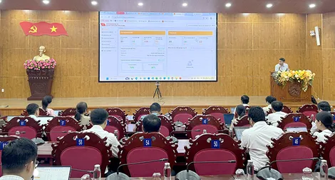 Tập huấn hỗ trợ triển khai thủ tục hành chính của Đảng trên môi trường điện tử
