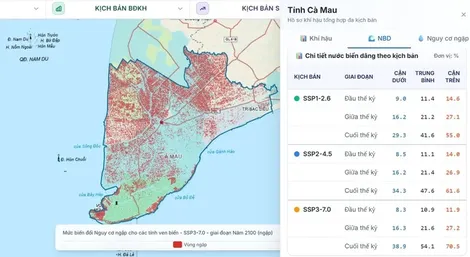 3 kịch bản biến đổi khí hậu mới nhất cho Việt Nam