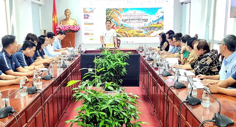 Chương trình khai mạc Festival Quốc tế Ngành hàng Lúa gạo có nhiều nội dung đặc sắc