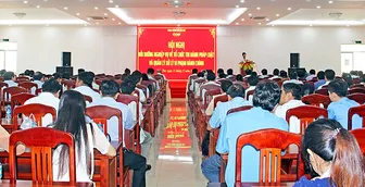 Đổi mới thể chế pháp lý và bảo vệ nền tảng tư tưởng Đảng: Mệnh lệnh chiến lược từ thực tiễn công tác tư pháp tại TP Cần Thơ