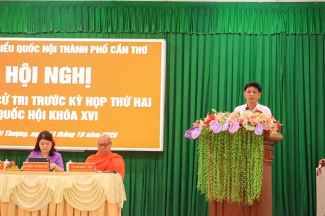 Đoàn Đại biểu Quốc hội TP Cần Thơ tiếp xúc cử tri các xã Tài Văn, Thạnh Thới An, Liêu Tú, Trần Đề và Lịch Hội Thượng