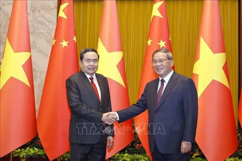 Truyền thông Trung Quốc đưa tin đậm nét về chuyến thăm của Chủ tịch Quốc hội Trần Thanh Mẫn