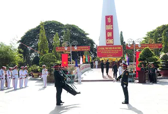 Tổng duyệt chương trình Lễ viếng, truy điệu và an táng 120 hài cốt liệt sĩ