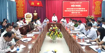 Phường Thốt Nốt triển khai công tác bầu cử 14 trưởng khu vực và 14 thanh viên Ban Thanh tra Nhân dân phường