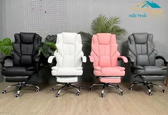 Nội Thất Office: Xu hướng chọn ghế xoay văn phòng công thái học tối ưu hiệu suất làm việc