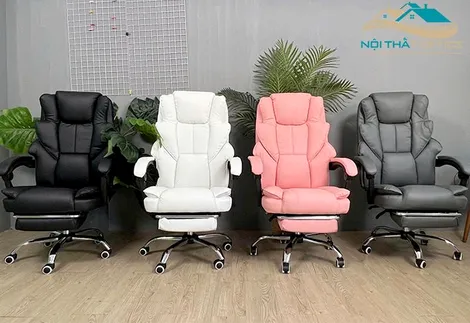 Nội Thất Office: Xu hướng chọn ghế xoay văn phòng công thái học tối ưu hiệu suất làm việc