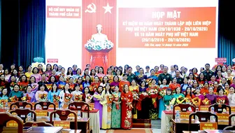 Bộ Chỉ huy Quân sự TP Cần Thơ họp mặt kỷ niệm Ngày thành lập Hội LHPN Việt Nam