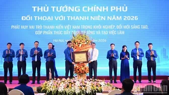 Thủ tướng Chính phủ Lê Minh Hưng đối thoại với thanh niên năm 2026
