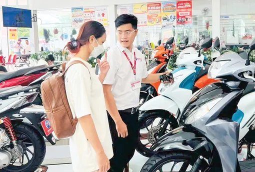 Thị trường xe máy tiếp tục đà tăng trưởng