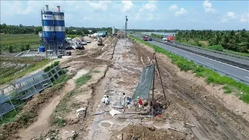 Gấp rút mở rộng cao tốc TP Hồ Chí Minh -Trung Lương - Mỹ Thuận