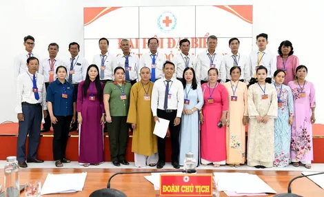 Hội Chữ thập đỏ xã Long Phú, xã Tân Thạnh tổ chức Đại hội đại biểu lần thứ I