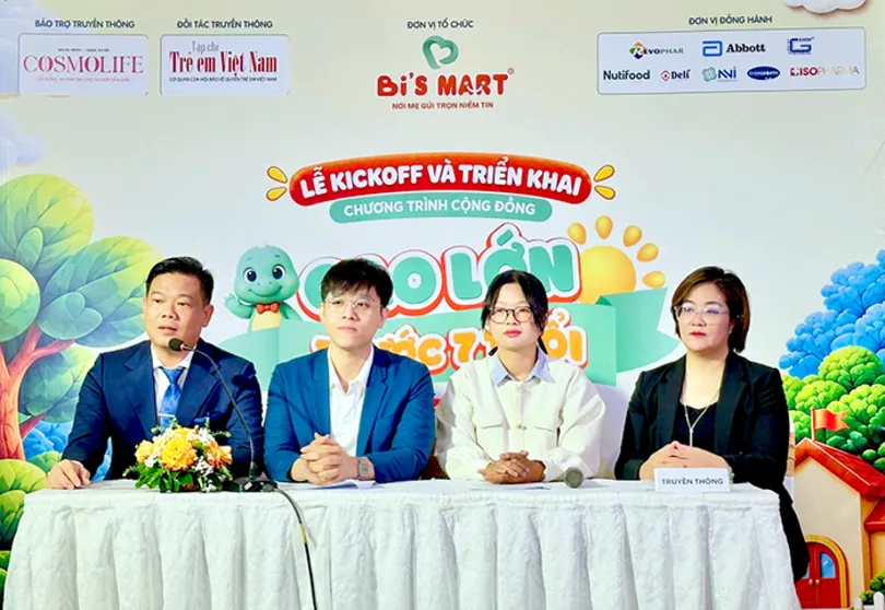 Khởi động chương trình cộng đồng “Cao lớn trước 7 tuổi”
