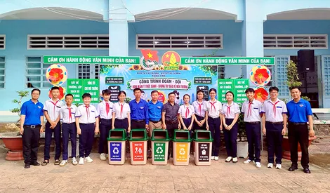 Đoàn - Hội các trường học thực hiện gần 300 công trình thanh niên