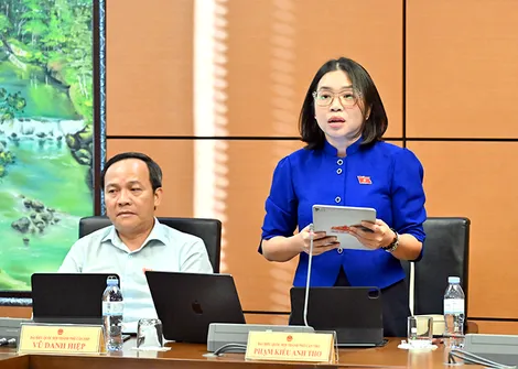 Bà Phạm Kiều Anh Thơ, đại biểu Quốc hội đơn vị TP Cần Thơ: Đào tạo, phát triển nhân lực y tế phù hợp với đặc thù từng vùng