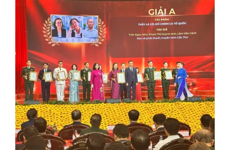 Báo và Phát thanh, Truyền hình Cần Thơ đoạt giải A Cuộc thi chính luận bảo vệ nền tảng tư tưởng của Đảng năm 2026