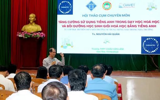 Hội thảo về dạy và bồi dưỡng học sinh giỏi môn Hóa học bằng tiếng Anh