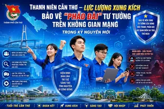 Tuổi trẻ Cần Thơ phát huy vai trò xung kích bảo vệ nền tảng tư tưởng của Đảng trên không gian mạng