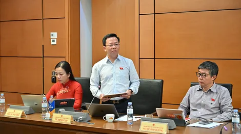 Ông Lê Minh Nam, đại biểu Quốc hội đơn vị TP Cần Thơ, góp ý Luật Nuôi con nuôi (sửa đổi)