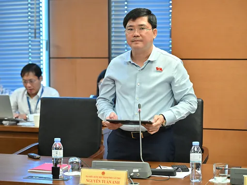 Đại biểu Quốc hội Nguyễn Tuấn Anh, Phó Bí thư Thành ủy Cần Thơ, góp ý Luật Đấu giá tài sản (sửa đổi)