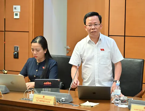 Ông Lê Minh Nam, đại biểu Quốc hội đơn vị TP Cần Thơ, góp ý Bộ Luật Tố tụng hình sự (sửa đổi)