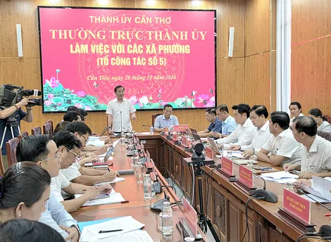 Các địa phương thuộc Tổ công tác số 5 tập trung tháo gỡ khó khăn, phấn đấu hoàn thành giải ngân vốn đầu tư công năm 2026
