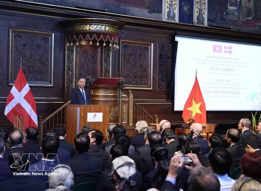 Top Vietnamese leader highlights new horizon for Vietnam–Denmark cooperation