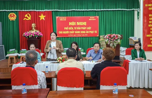 Mang pháp luật, niềm tin đến với người từng lầm lỡ