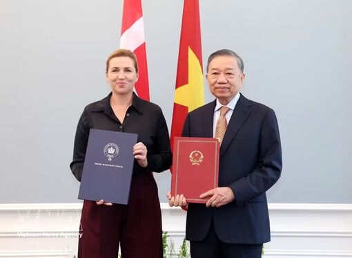 Vietnam, Denmark upgrade ties to Comprehensive Strategic Partnership
