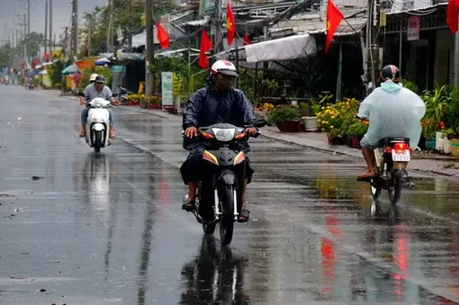 Thời tiết ngày 22/10: Bắc Biển Đông gió giật cấp 11, Nam Bộ mưa to