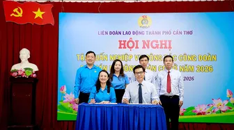 LĐLĐ TP Cần Thơ và Trường Đại học Tôn Đức Thắng ký kết thỏa thuận hợp tác
