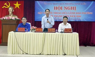 Lãnh đạo phường Ninh Kiều gặp gỡ, đối thoại với thanh niên