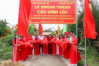 Phường Ngã Năm khởi công, khánh thành 4 cây cầu giao thông nông thôn